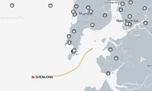 Crude Oil Tanker Ship From Saudis Ras Tanura Reaches Mumbai