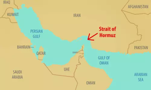 India-Bound Oil Tanker Goes ‘Dark’ While Crossing Strait of Hormuz India-Bound Oil Tanker Goes ‘Dark’ While Crossing Strait of Hormuz