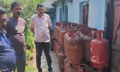 Illegal LPG Refilling Racket Busted in Jharsuguda; 92 Cylinders Seized