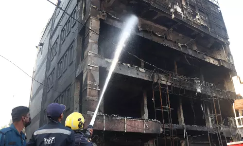 Major Fire Breaks Out in Furniture Shop at Chandanagar