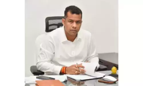 Collector Releases Songs CD on Amarajeevi Potti Sriramulu