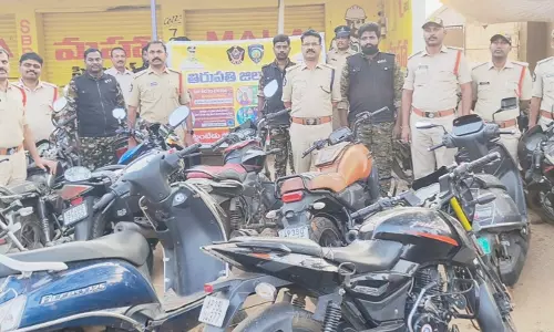 Vehicles, Liquor Seized in Vajrapahaar Drive