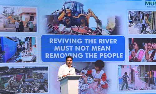 A Threat to Thousands of Homes: KTR Paints a Grim Picture of Congresss Musi River Project