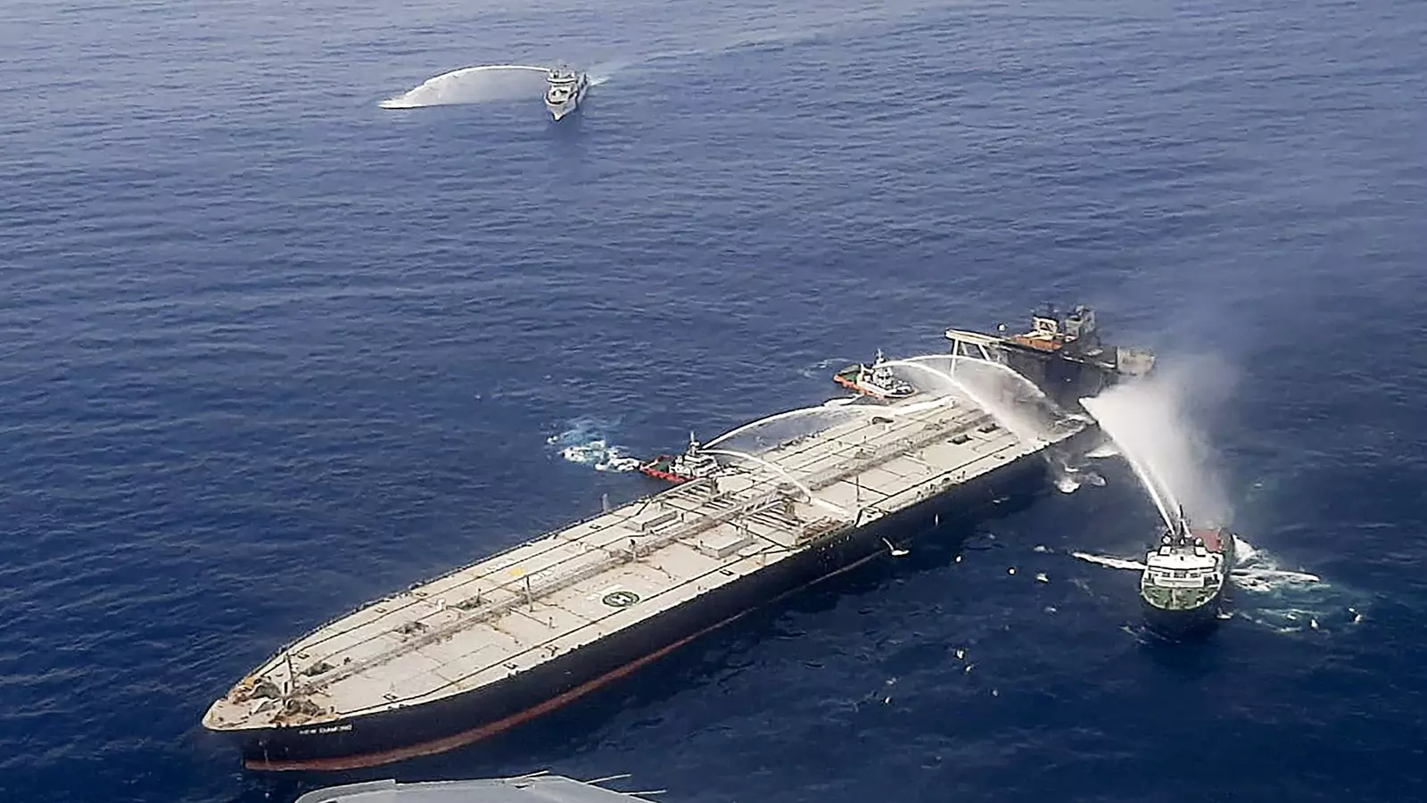 Indian Tanker Sails Safely After Fujairah Attack Indian Tanker Sails Safely After Fujairah Attack