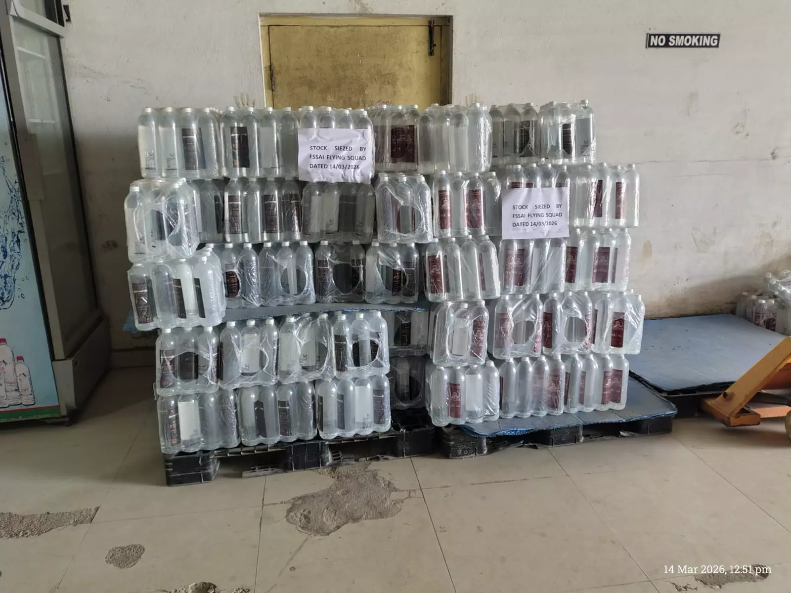 Food Safety Squad Raids Medchal Water Packaging Unit Food Safety Squad Raids Medchal Water Packaging Unit