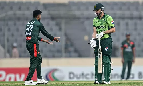 ICC Reprimands Pakistans Agha Over Reaction To Controversial Run-Out