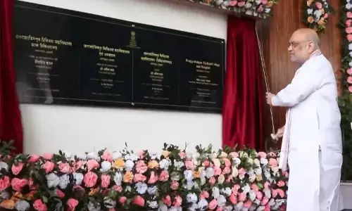 Shah Launches, Lays Foundation for Rs 2,092-cr Health Projects in Assam Shah Launches, Lays Foundation for Rs 2,092-cr Health Projects in Assam
