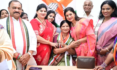 Errabelli Swarna Is Telangana Mahila Cong. Prez