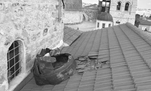 Missile Fragments at Israel’s Holy Sites as Iran Continues Attacks Missile Fragments at Israel’s Holy Sites as Iran Continues Attacks