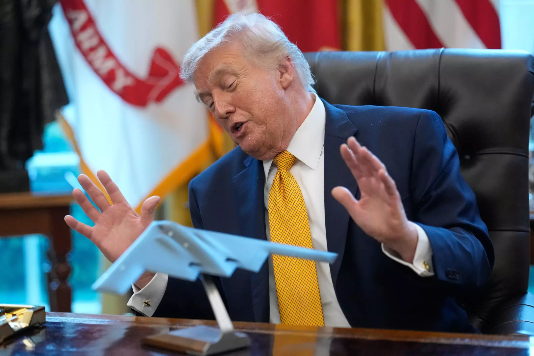 Trump Says Israel Would Never Use Nuclear Weapon Against Iran Trump Says Israel Would Never Use Nuclear Weapon Against Iran