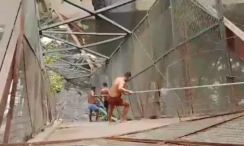 Iron Bridge Collapses in Delhis Roop Nagar, Woman Dead