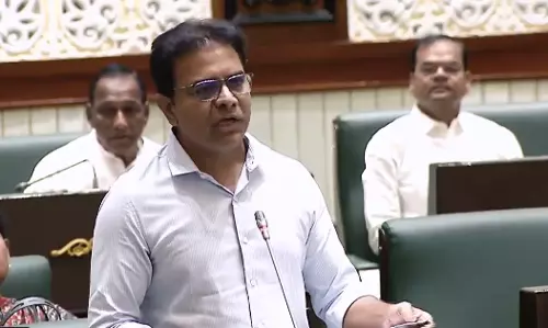 KTR Slams Cong. Over Vanished First Signature