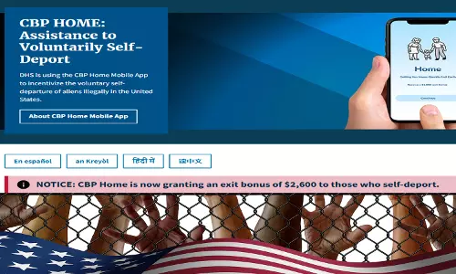 USD 2,600 Exit Bonus Offered To Illegal Immigrants for Self-deportation USD 2,600 Exit Bonus Offered To Illegal Immigrants for Self-deportation