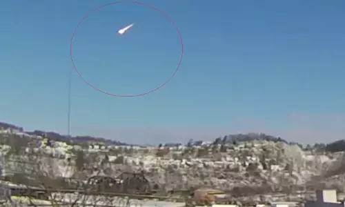 A Meteor-like Object Spotted in the US Around Ohio and Pennsylvania
