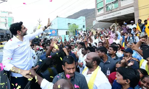 Lokesh Announces Job Calendar Every Ugadi; Interacts With Differently-Abled Beneficiaries, Vows Jobs Push