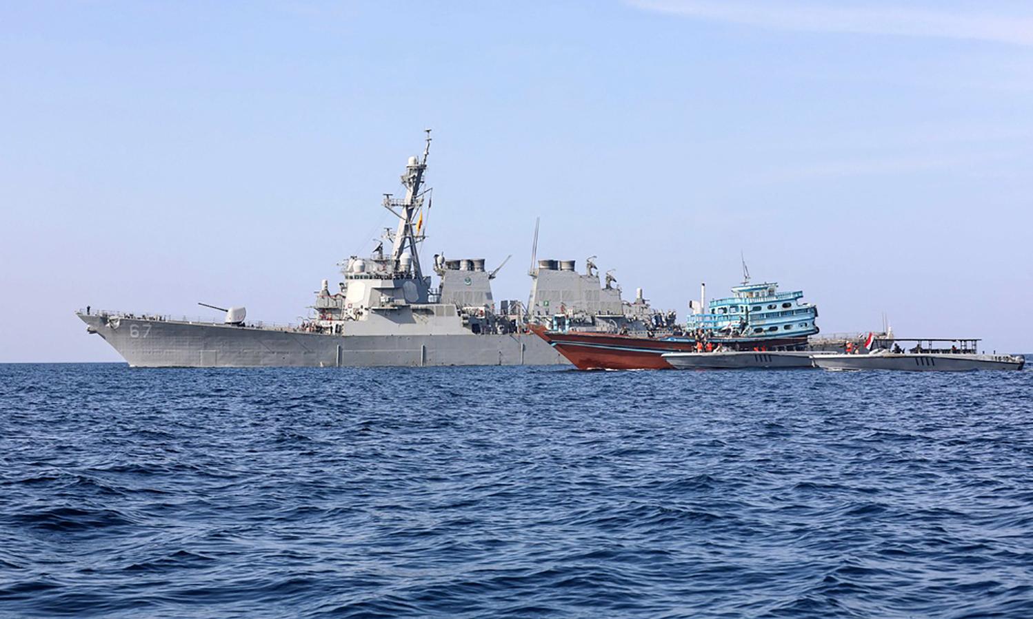 India Deploys Warships to Escort Fuel Ships Near Gulf of Oman