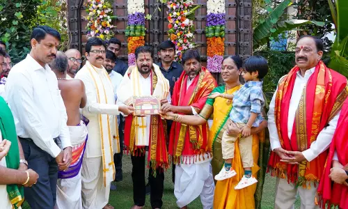 Konda Surekha Invites Revanth Reddy for Seetha Rama Kalyanostavam in Bhadrachalam
