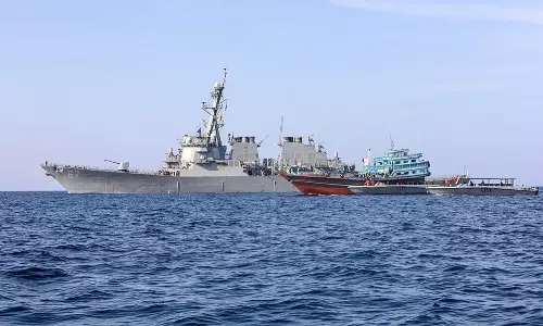 India Deploys Warships to Escort Fuel Ships Near Gulf of Oman
