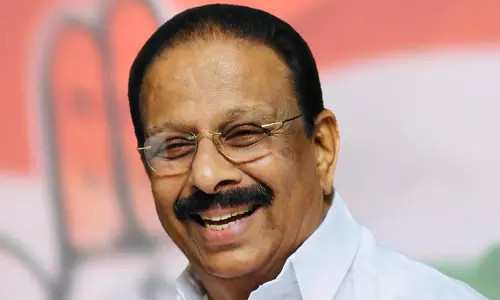 Kerala Congress Strongman K Sudhakaran Finally Relents, Declares He Will Not Contest As An Independent Candidate Kerala Congress Strongman K Sudhakaran Finally Relents, Declares He Will Not Contest As An Independent Candidate