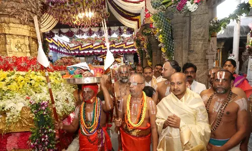 Special Rituals Mark Ugadi Celebrations Across Tirumala, Tirupati