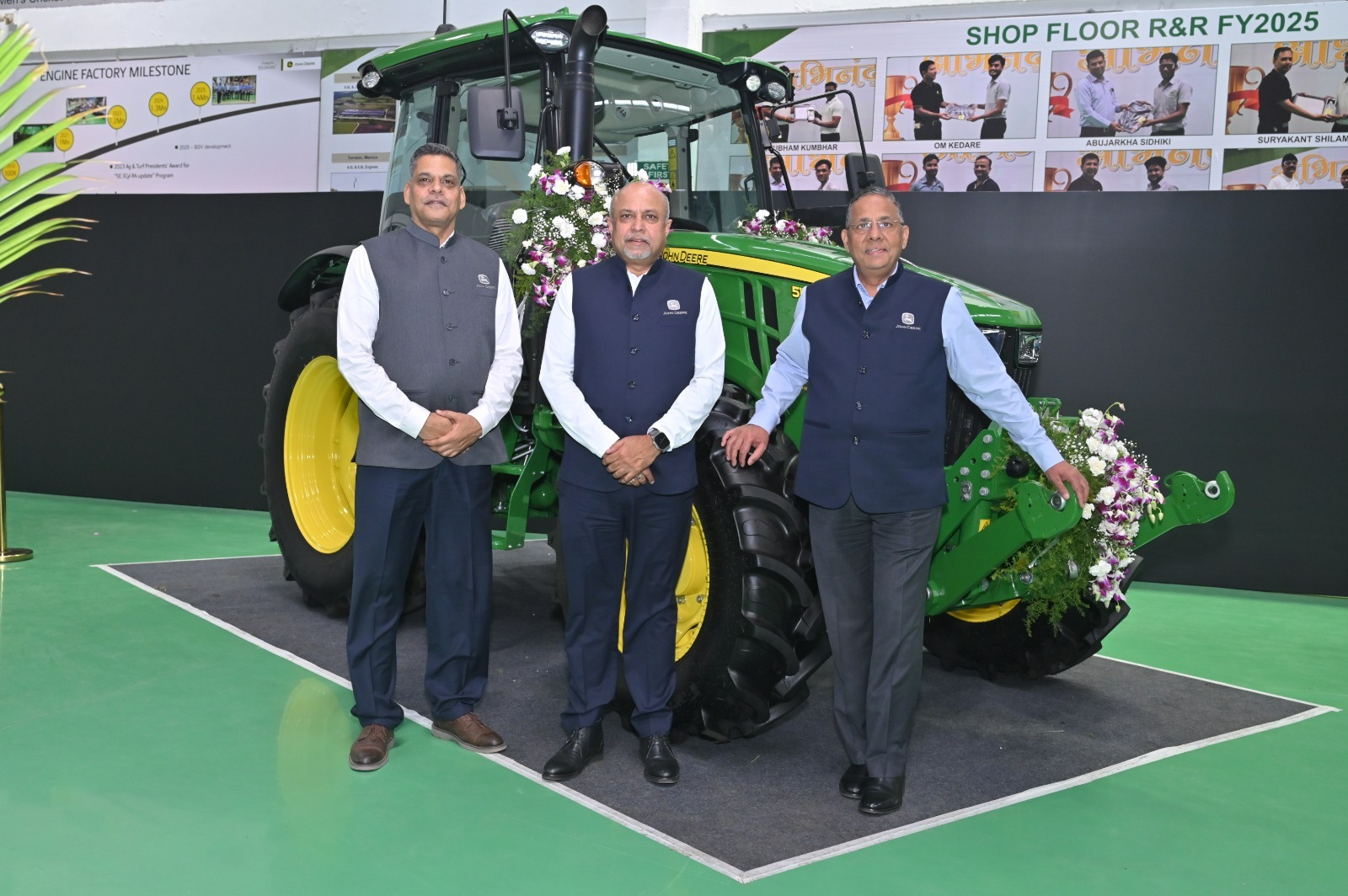 John Deere Unveils 5130M Tractor, Showcases Smart Farming Tech in India