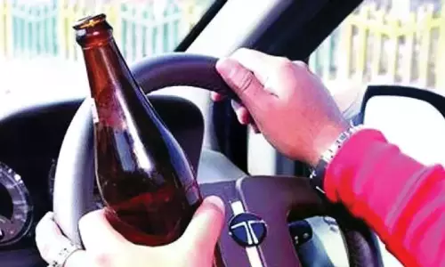 Drunk Lorry Driver Fined ₹10,000 Drunk Lorry Driver Fined ₹10,000