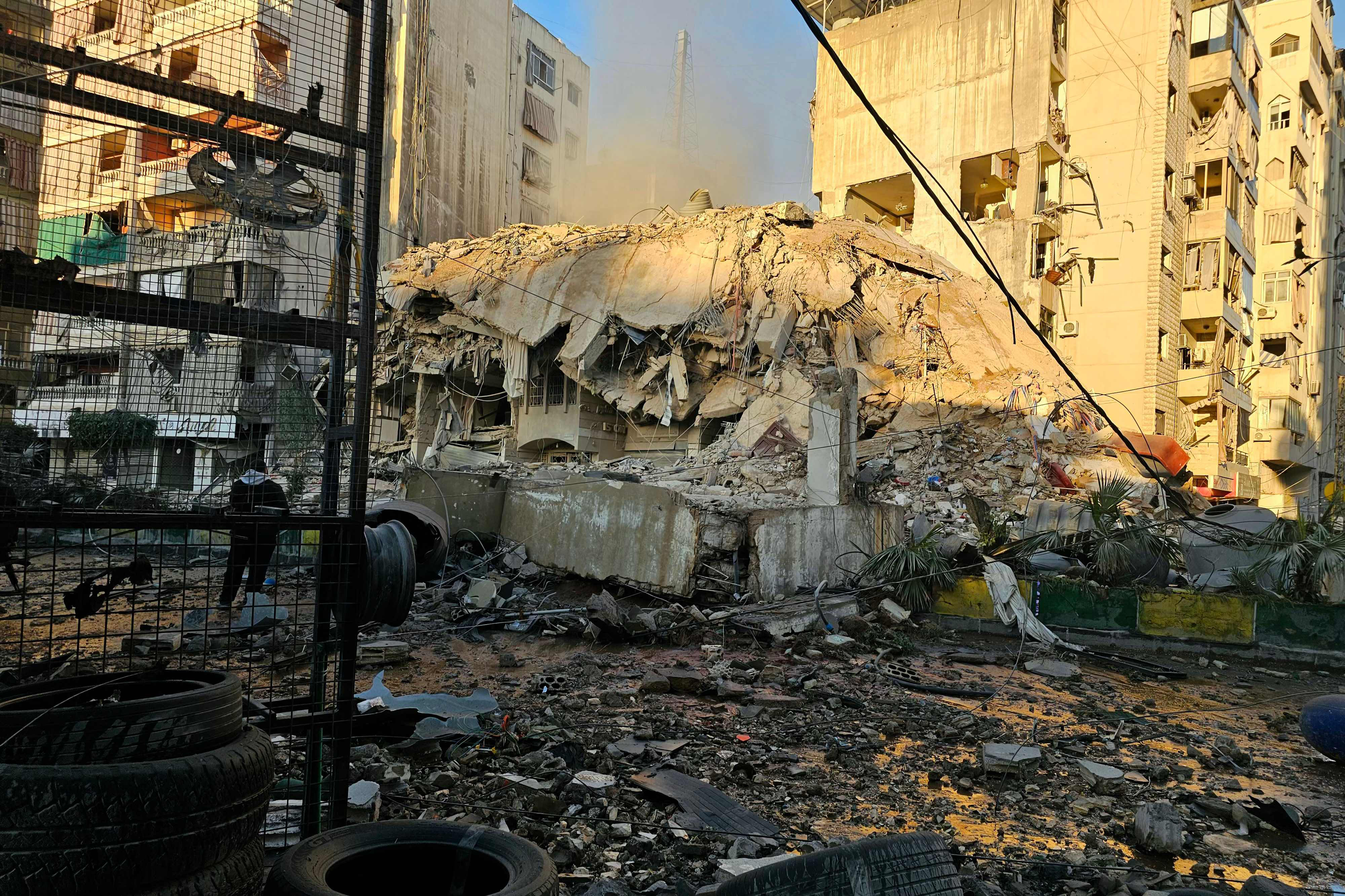 Israel Says It is Striking Hezbollah Targets in Beirut