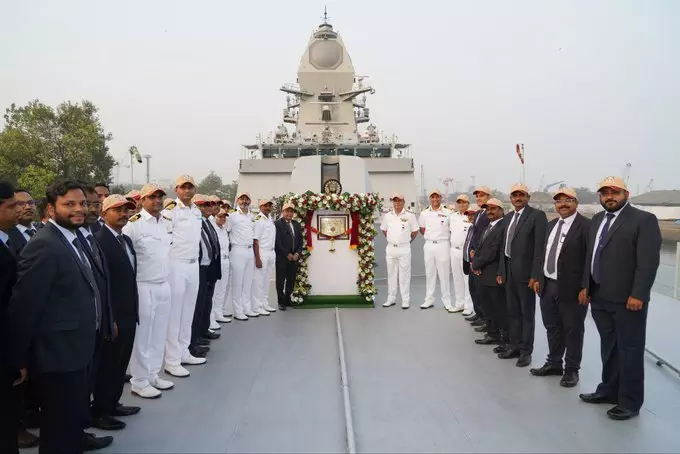 Indian Navy Set To Commission Stealth Frigate Taragiri Indian Navy Set To Commission Stealth Frigate Taragiri