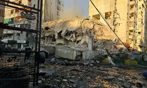 Israel Says It is Striking Hezbollah Targets in Beirut