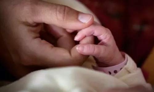 Newborn Girl Found Abandoned In Bushes in Asifabad Newborn Girl Found Abandoned In Bushes in Asifabad