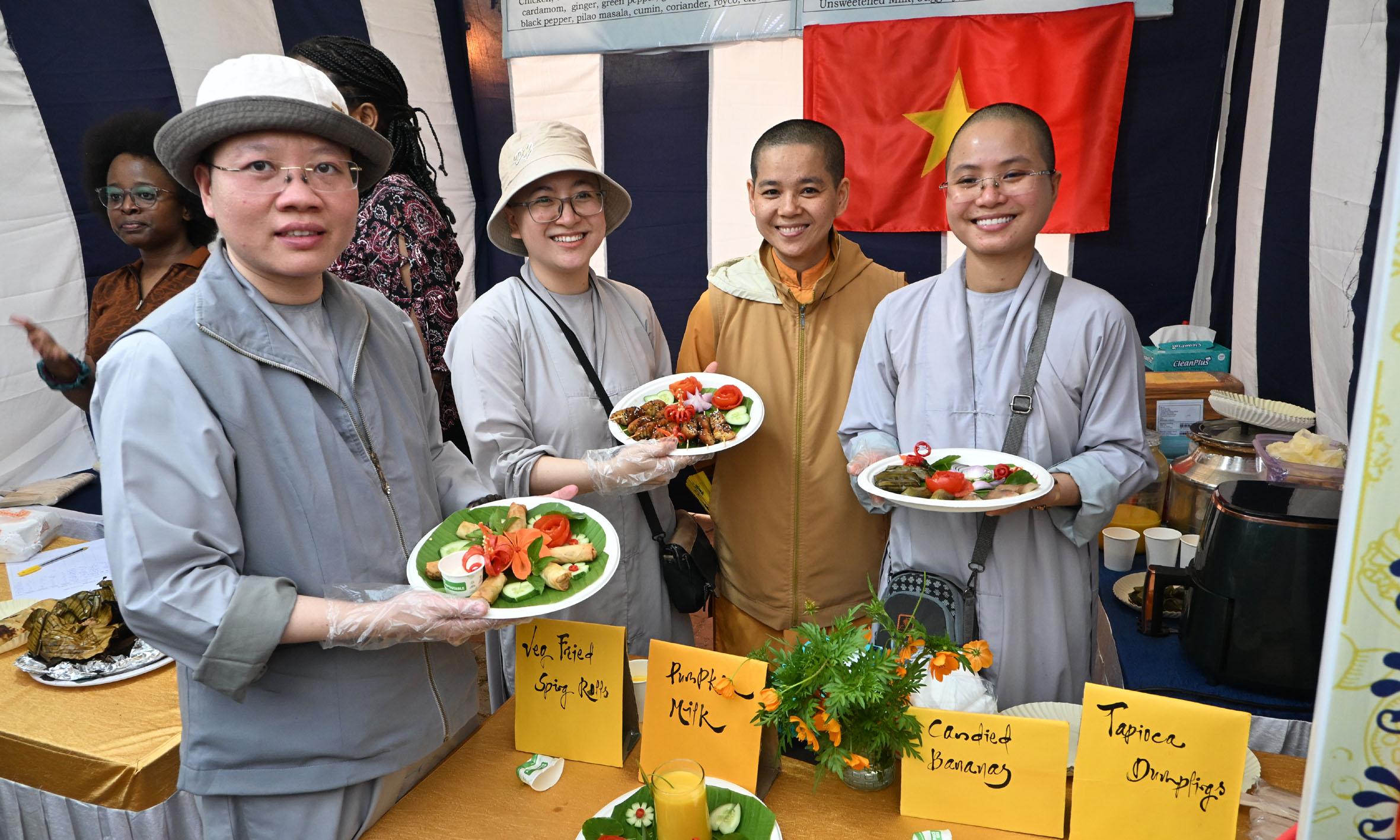 Vizagites Relish Dishes Made by Foreign Students at World Fete