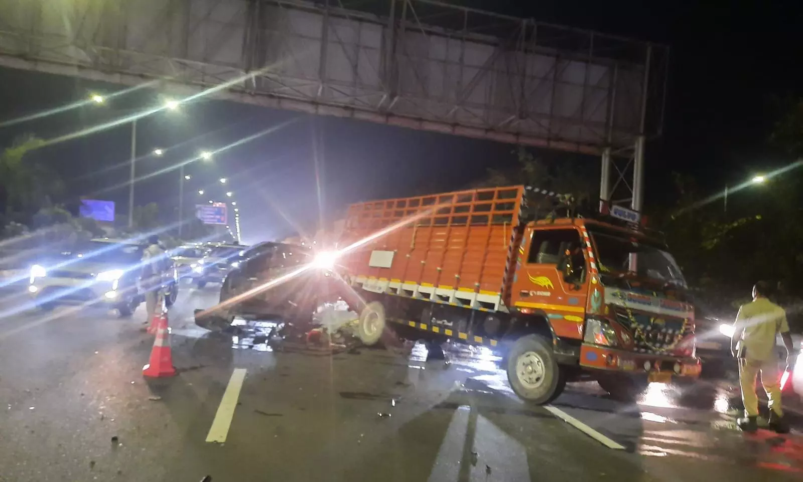 DCM–Car Collision Causes Injuries, Traffic Snarls DCM–Car Collision Causes Injuries, Traffic Snarls