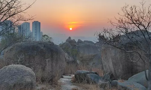 CMC Plans Rock Garden At Khajaguda Heritage Site