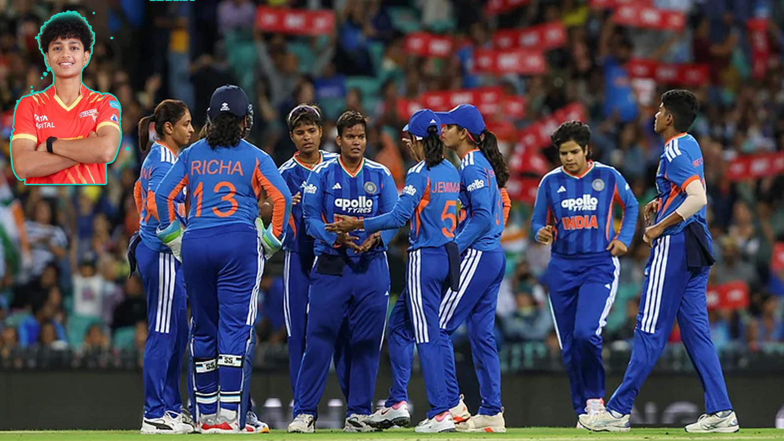 Anushka Sharma in India's T20I Women's Squad Against South Africa