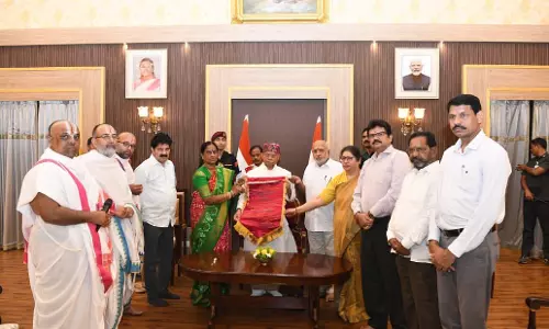 Konda Surekha Invites Governor for Sitarama Kalyanam in Bhadrachalam
