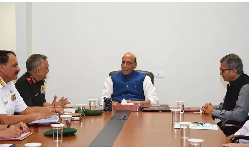 Rajnath Singh Reviews Defence Preparedness Amid West Asia Crisis