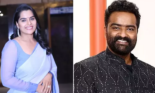 Viral Video Sparks Dating Rumors Between Kavya Kalyanram, Kaala Bhairava