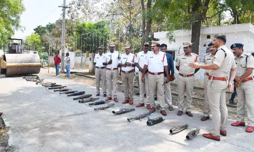 Crackdown On Illegal Bike Silencers, Lamps In Ongole