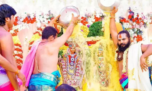 Langar Houz Meesala Rama Temple Has Ramadasu Connect