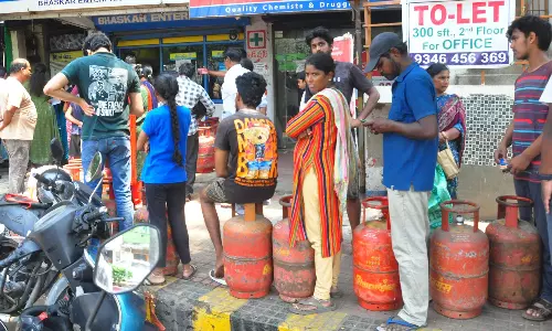 Chaos Over Cancellation of LPG Bookings Across Hyderabad