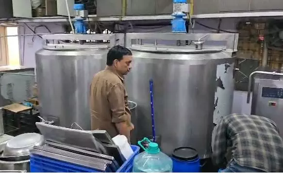 Man Held in Hyderabad for Preparing Ice Creams with Expired Products Man Held in Hyderabad for Preparing Ice Creams with Expired Products