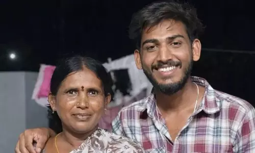 Mother Dies Saving Son in Markapuram Bus Accident