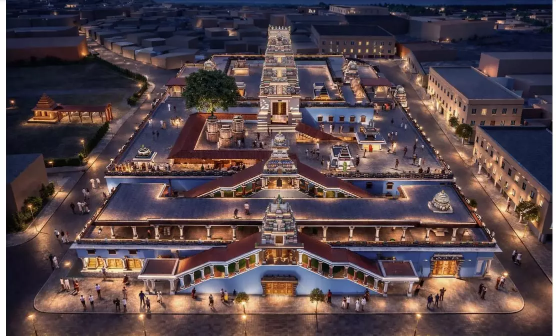 Revanth Reddy Launches Rs.351 Cr Bhadrachalam Temple Expansion Works Revanth Reddy Launches Rs.351 Cr Bhadrachalam Temple Expansion Works