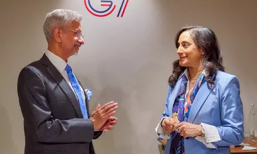 Jaishankar, Anita Anand Discuss West Asia Crisis at G7 Jaishankar, Anita Anand Discuss West Asia Crisis at G7