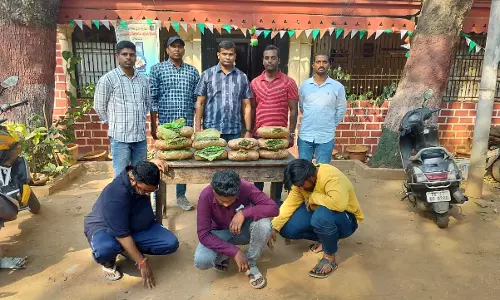 3 Held in Hyderabad for Selling Ganja