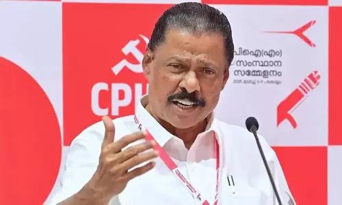 CPI(M) Blames Congress for BJP Wins in Thrissur, Nemom CPI(M) Blames Congress for BJP Wins in Thrissur, Nemom