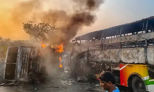 Infant’s Charred Body Found After Long Search in Bus Wreck