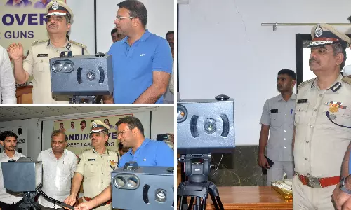 Visakhapatnam Police Deploy Rs 18 Lakh Speed Laser Guns to Curb Traffic Violations