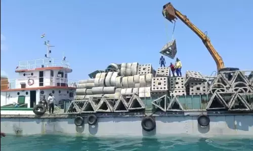 Work Begins On Creating Artificial Coral Reefs In Rameswaram