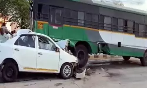 3 Family Members from Warangal Killed in Road Accident in Chittoor